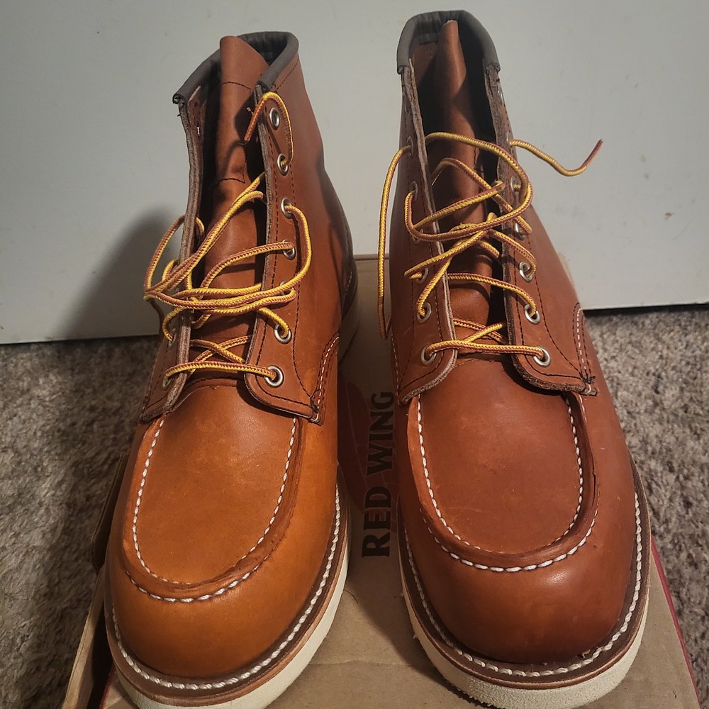 Red Wing Shoes 875 Moc Toe Boots